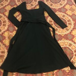 Astr green Long Sleeve Dress